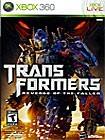 Front Detail. Transformers: Revenge of the Fallen - Xbox 360.