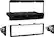 Front. Metra - Dash Kit for Select 1999-2004 Ford Focus DIN DDIN - Black.