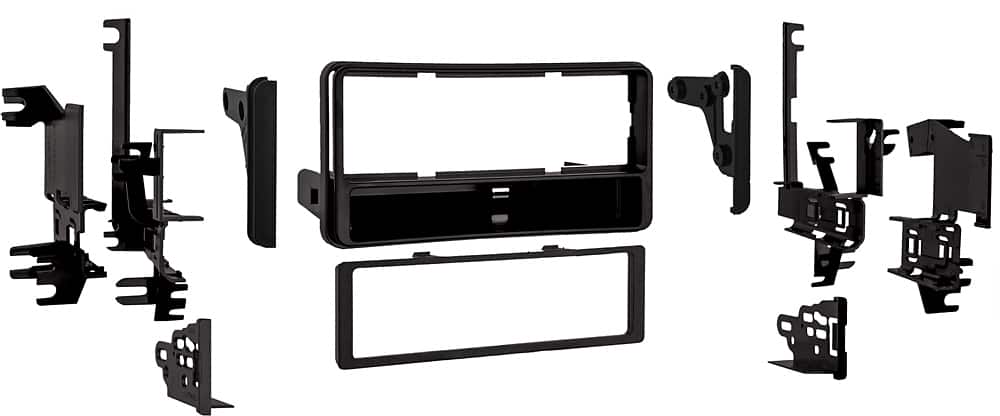 Metra - Dash Kit for Select 2004-2016 Scion tC xB xD DIN DDIN - Black - Front_Zoom