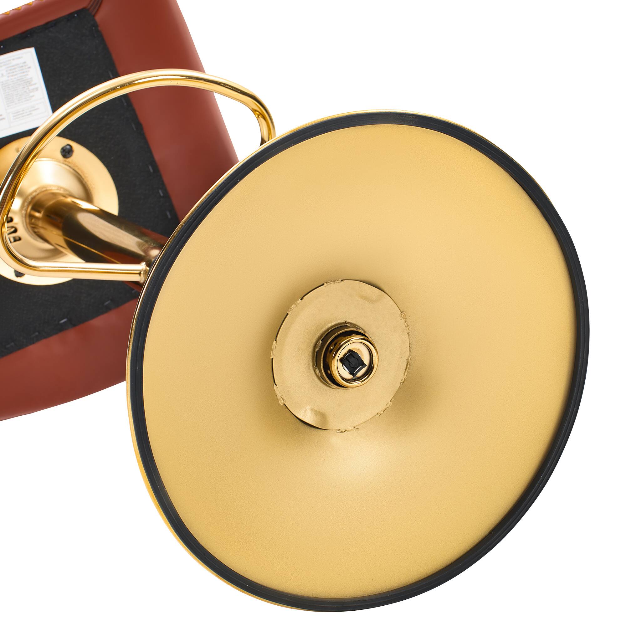 Alt View 9. KERDOM - Adjustable Height Bar Chair 1pc, High Dinning Chair PU Leather Swivel Barstool, Airlift Tall Counter Height for Kitchen - Red.