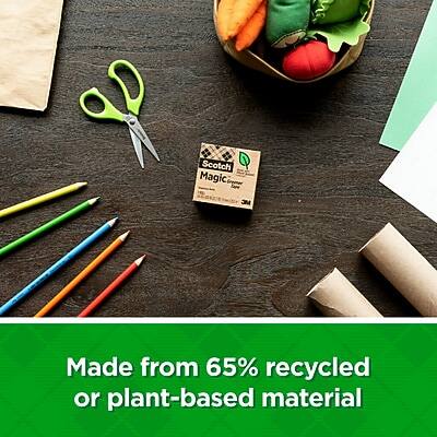Scotch Magic Tape  
3M  
Made from 65% recycled or plant-based material