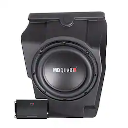 MB Quart - 400 Watt Subwoofer, Polaris RZR Pro XP Pro R Turbo R MBQRP-SUB-1 - Black