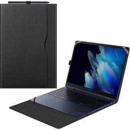 Kitcheniva - Sleeve Portfolio Case For 15.6" Samsung Galaxy Book2 Pro 360 NP950QED - Black
