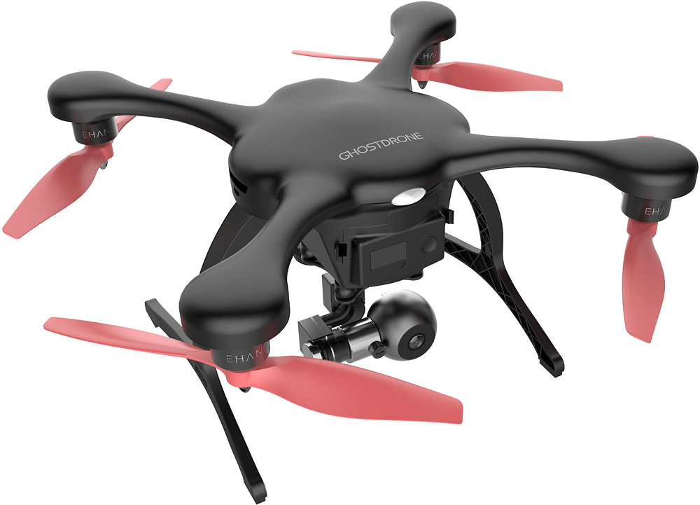 Best Buy: Ehang Ghostdrone 2.0 Drone (Apple iOS Compatible) Black/Orange GVRS2S0BFC