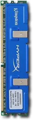 Front Standard. Kingston Technology - HyperX 512MB PC3000 DDR DIMM Memory.
