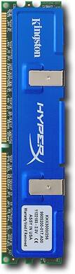 Front Standard. Kingston Technology - HyperX 256MB PC3000 DDR DIMM Memory.