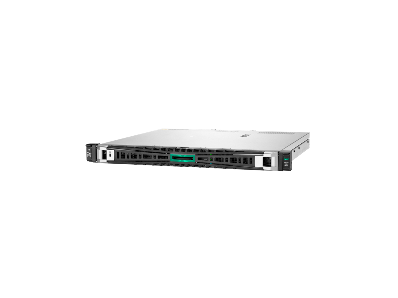 Alt View 1. HPE Aruba - HPE ProLiant DL20 Gen11 6315P 2.8GHz 4-Core / 1x16GB / 2LFF NHP / 2x1TB SATA HDD / 1x290W PS Rack Server - Black.