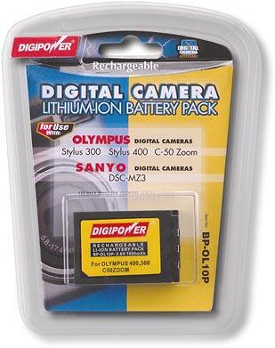 Front Standard. DIGIPOWER - Rechargeable Lithium-Ion Battery Pack.