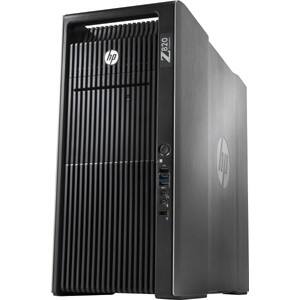 Left Standard. HP - Z820 Workstation Desktop - 8GB Memory - 300GB Hard Drive - Black, Silver.
