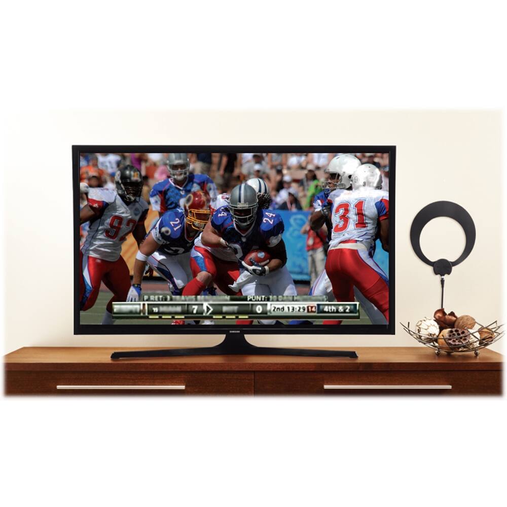 Alt View 12. Antennas Direct - ClearStream Eclipse Amplified Indoor HDTV Antenna.