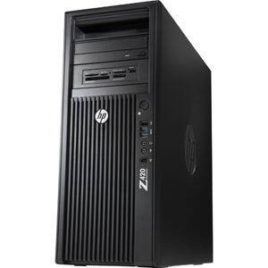Left Standard. HP - Z420 Workstation Desktop - 6GB Memory - 500GB Hard Drive - Jack Black.
