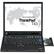 Front Standard. Lenovo - 14.1" ThinkPad Notebook - 512 MB Memory - 40 GB Hard Drive - Black.
