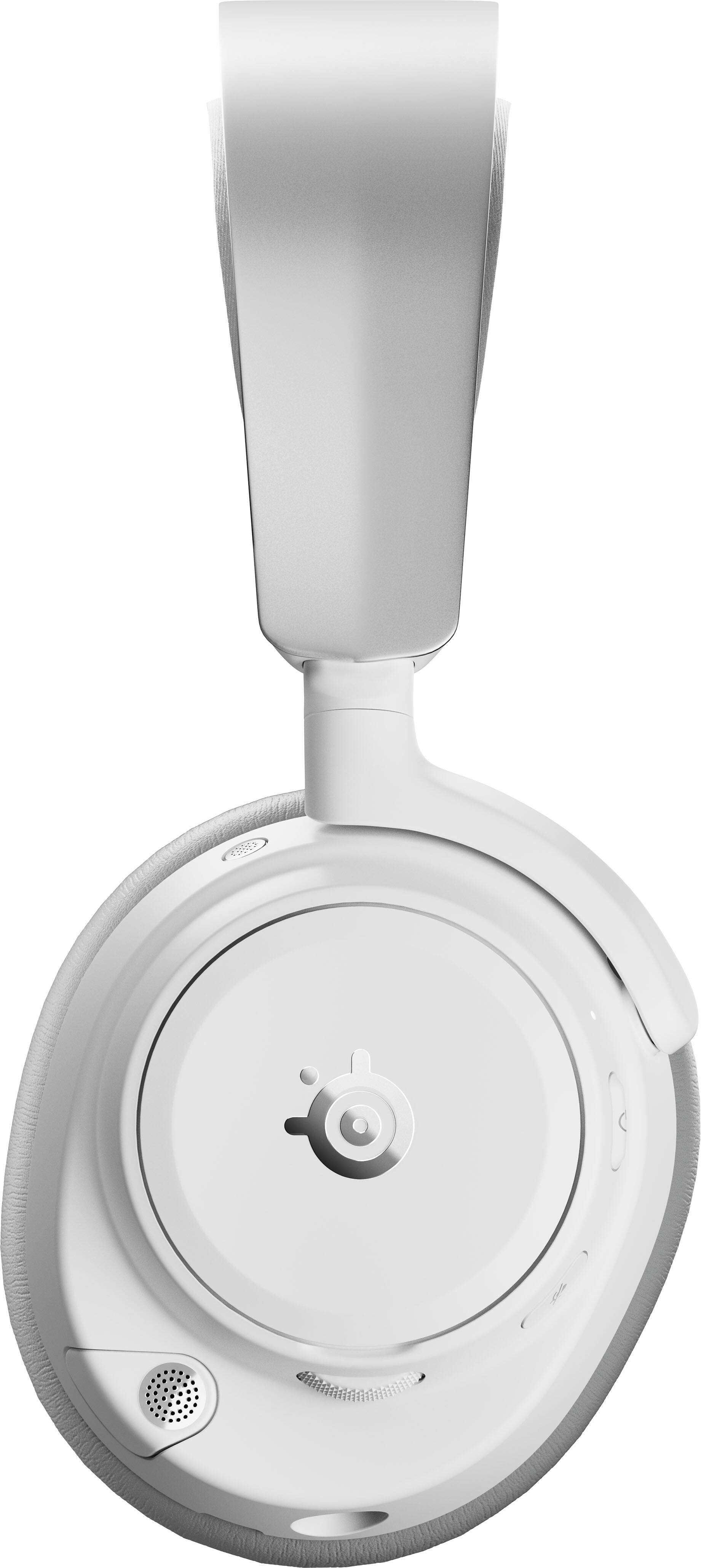 Alt View 13. SteelSeries - Arctis Nova Pro Omni 2.4 GHz Wireless Over-The-Ear Gaming Headset for PS5/PS4, Xbox One, Xbox X/S, Switch/Switch 2, PC - White.