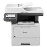Brother - MFC-L5915DW Wireless Black-and-White All-in-One Laser Printer with Duplex Print, Scan, and Copy, Great for Business - Grey/Black - Front_Zoom