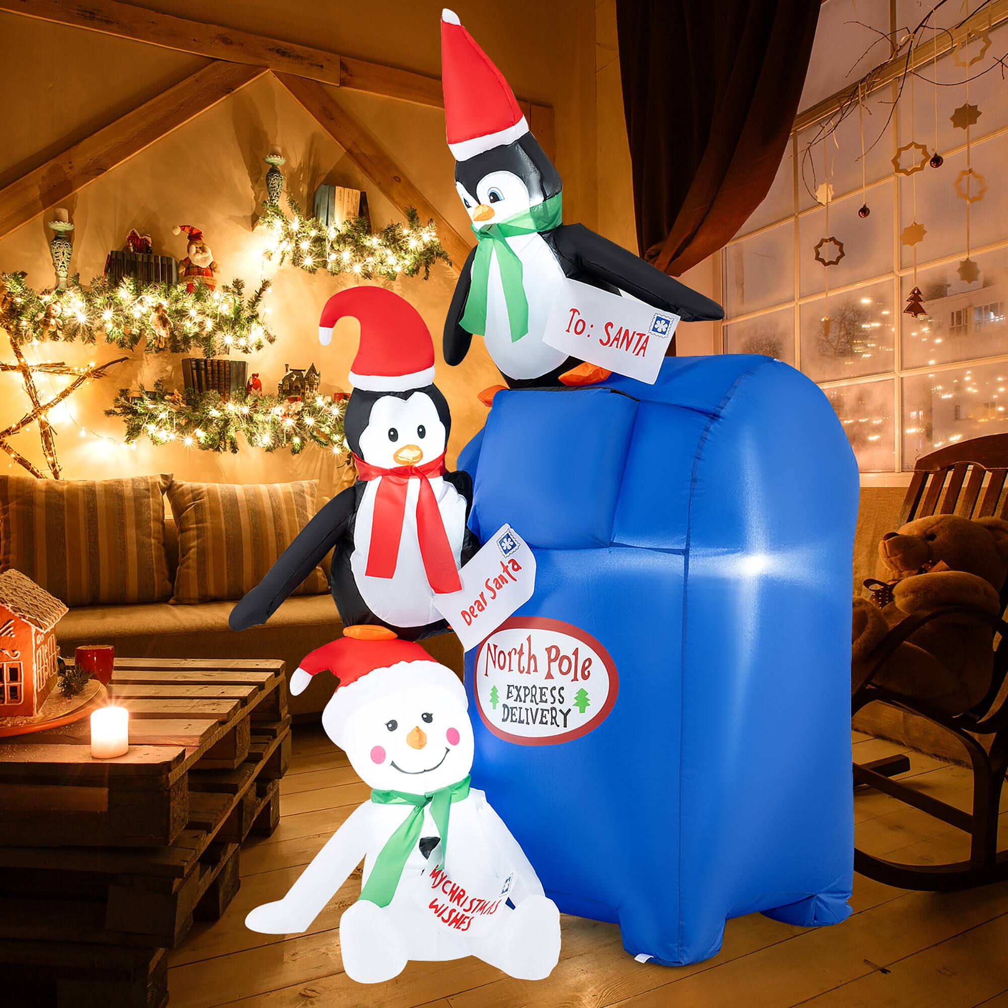 To: Santa  
Dear Santa,  
North Pole Express Delivery  
My Christmas Wishes