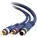 Alt View Standard 20. C2G - Velocity S-Video/RCA Stereo Audio Combination Cable - Blue.