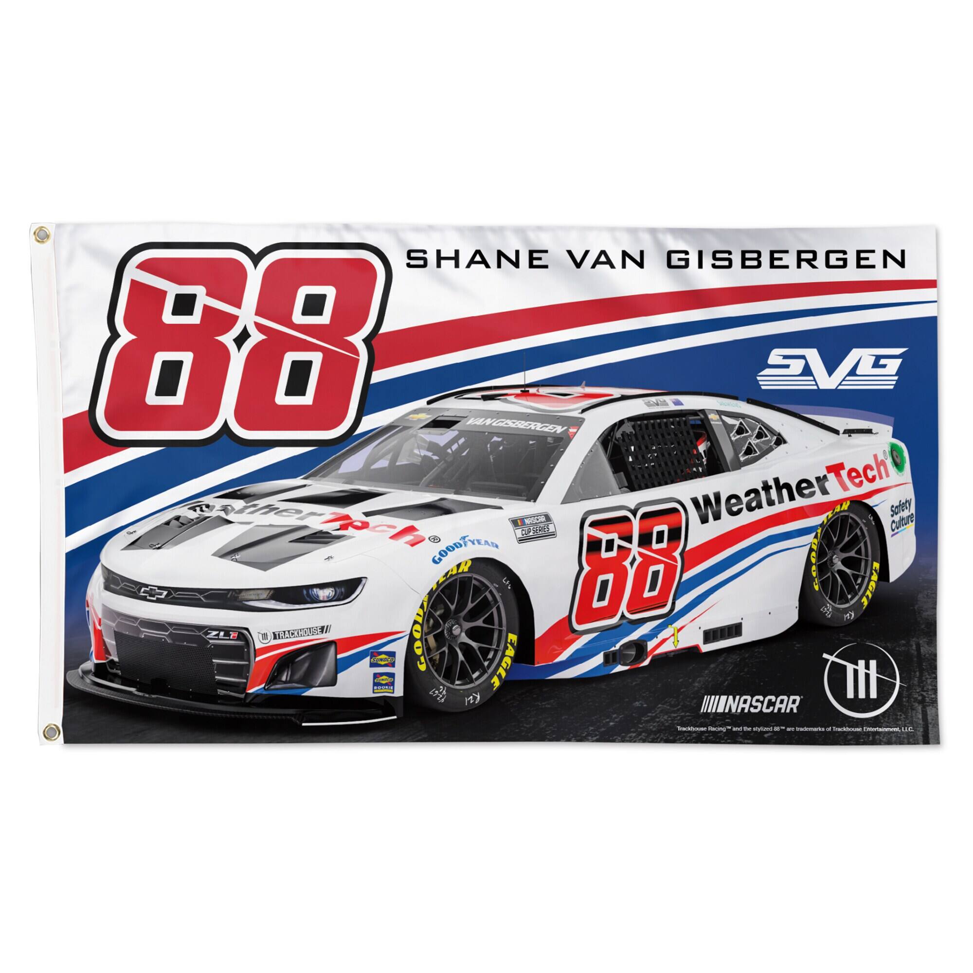 SHANE VAN GISBERGEN  
88  
WeatherTech  
Safety - Culture  
GOOD YEAR  
EAGLE ZL7  
NASCAR