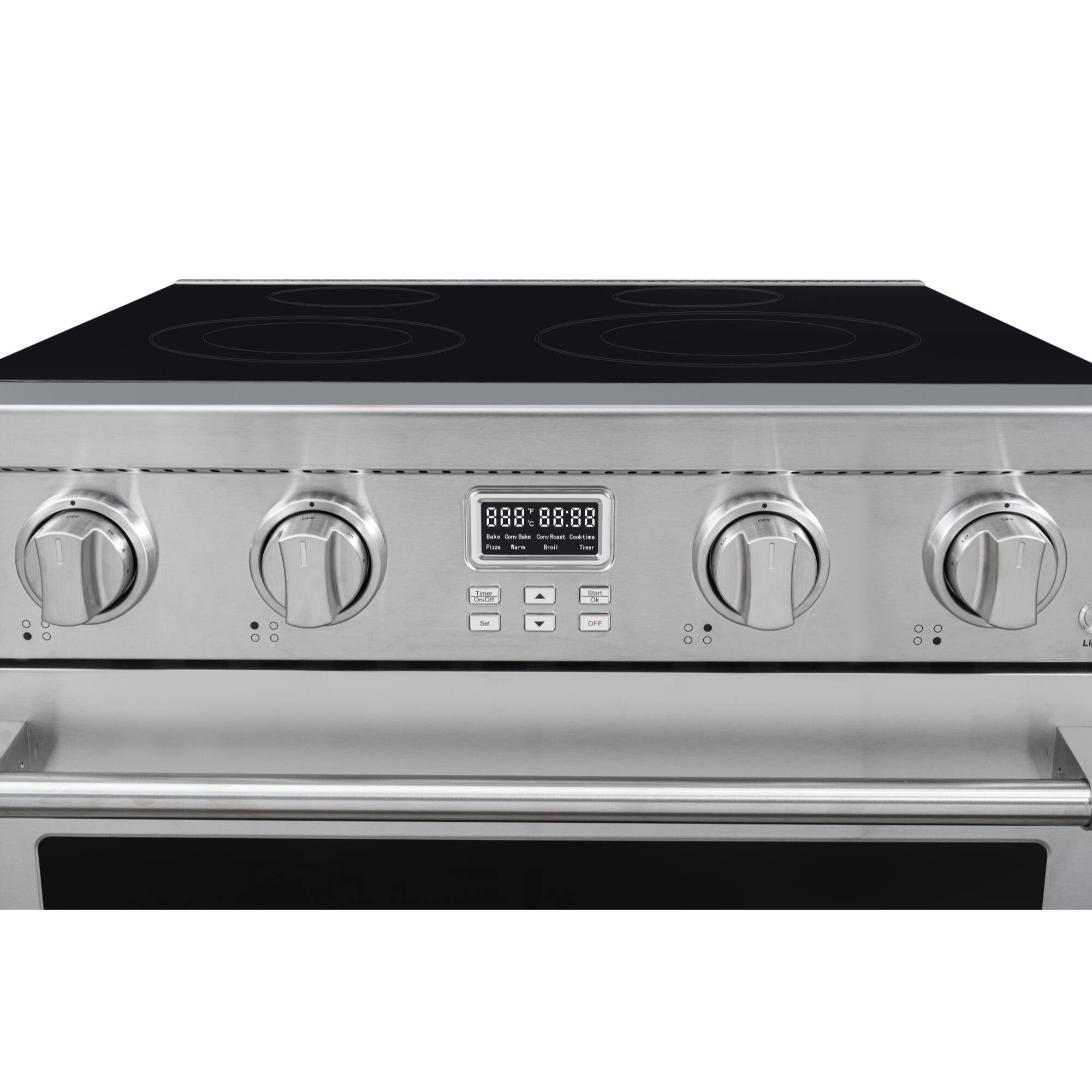 Alt View 5. Koolmore - 30 in. Professional Electric Range with 14900W of Power, 240V in Stainless-Steel (KM-EPR-30AP-SS) - Stainless-Steel.