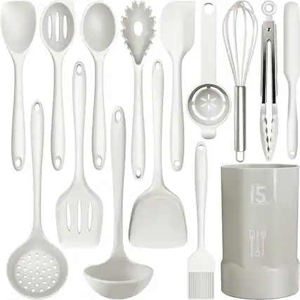 UTENSILS
15 SETS
DISHWASHER SAFE