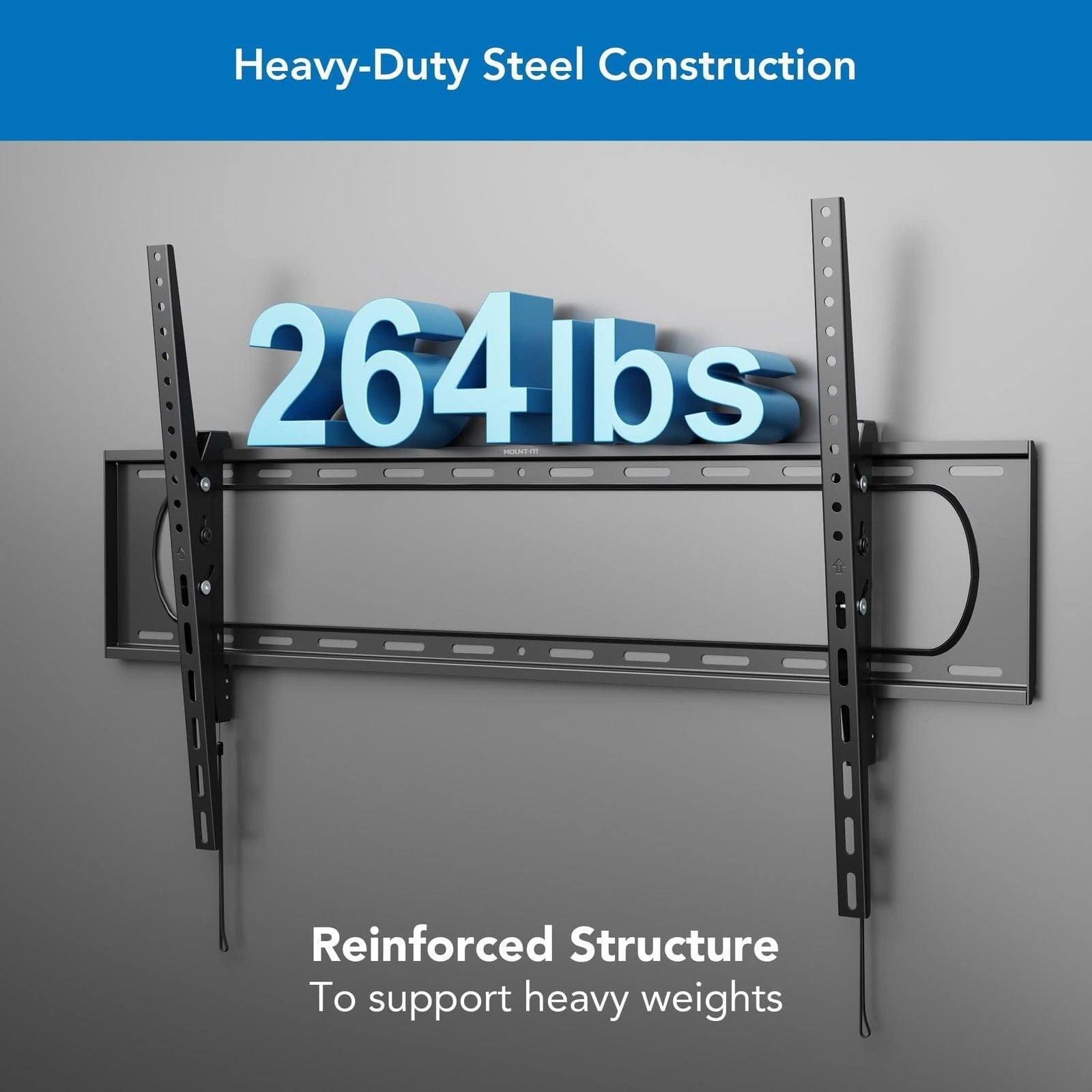 Heavy-Duty Steel Construction
264lbs
Reinforced Structure
To support heavy weights