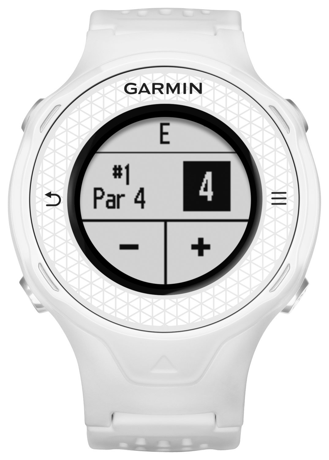 white golf watch