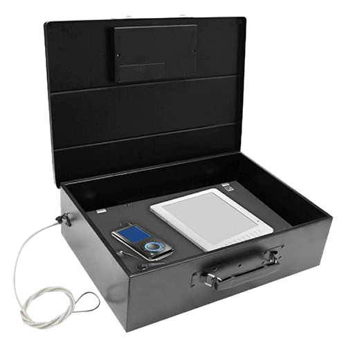 Honeywell 0.49 Cu. Ft. Fire-Resistant Laptop Security Box with Digital Lock  Black 6110 - Best Buy
