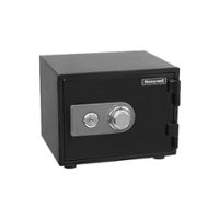 Honeywell - 0.5 Cu. Ft. Fire- and Water-Resistant Safe with Combination and Key Lock - Front_Zoom