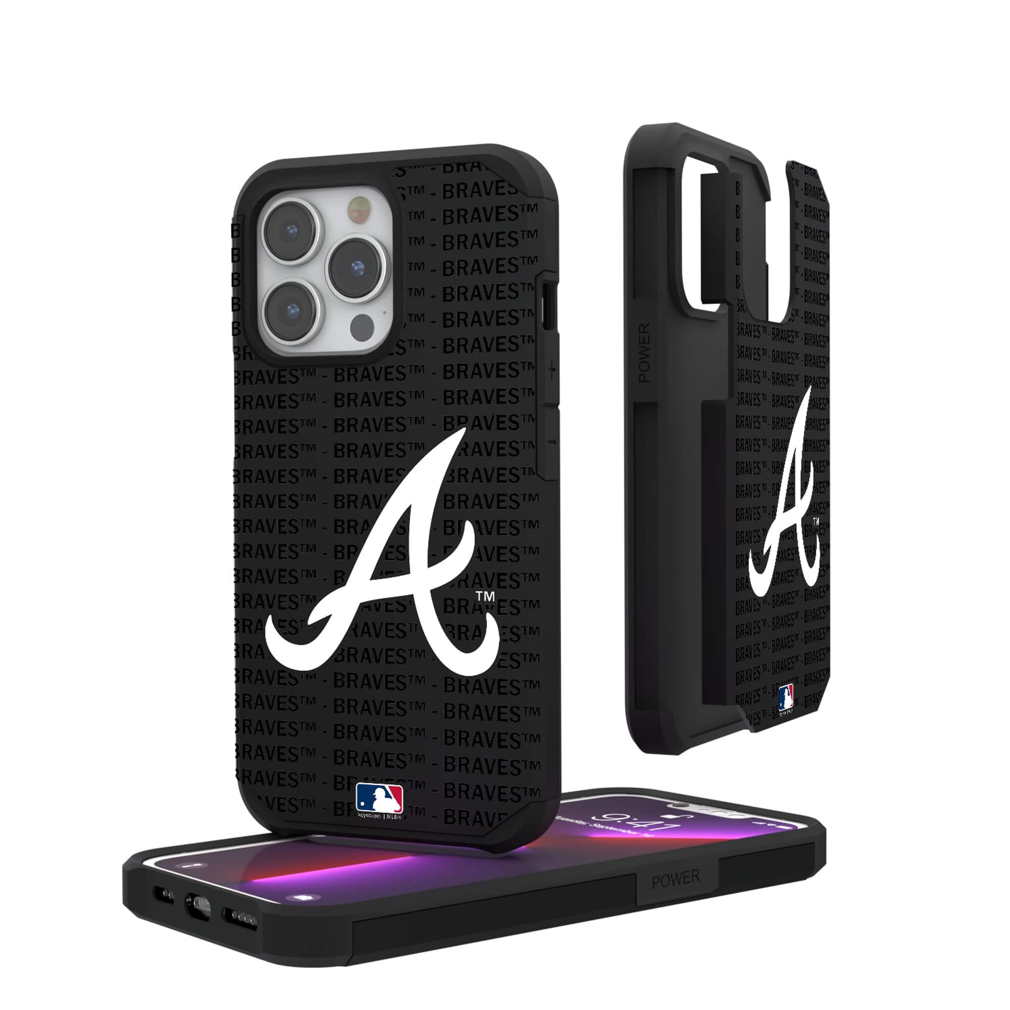 Keyscaper - MLB - Atlanta Braves iPhone Text Backdrop Rugged Case - 12 mini/13 mini - Multicolor price history on PriceWatchPro
