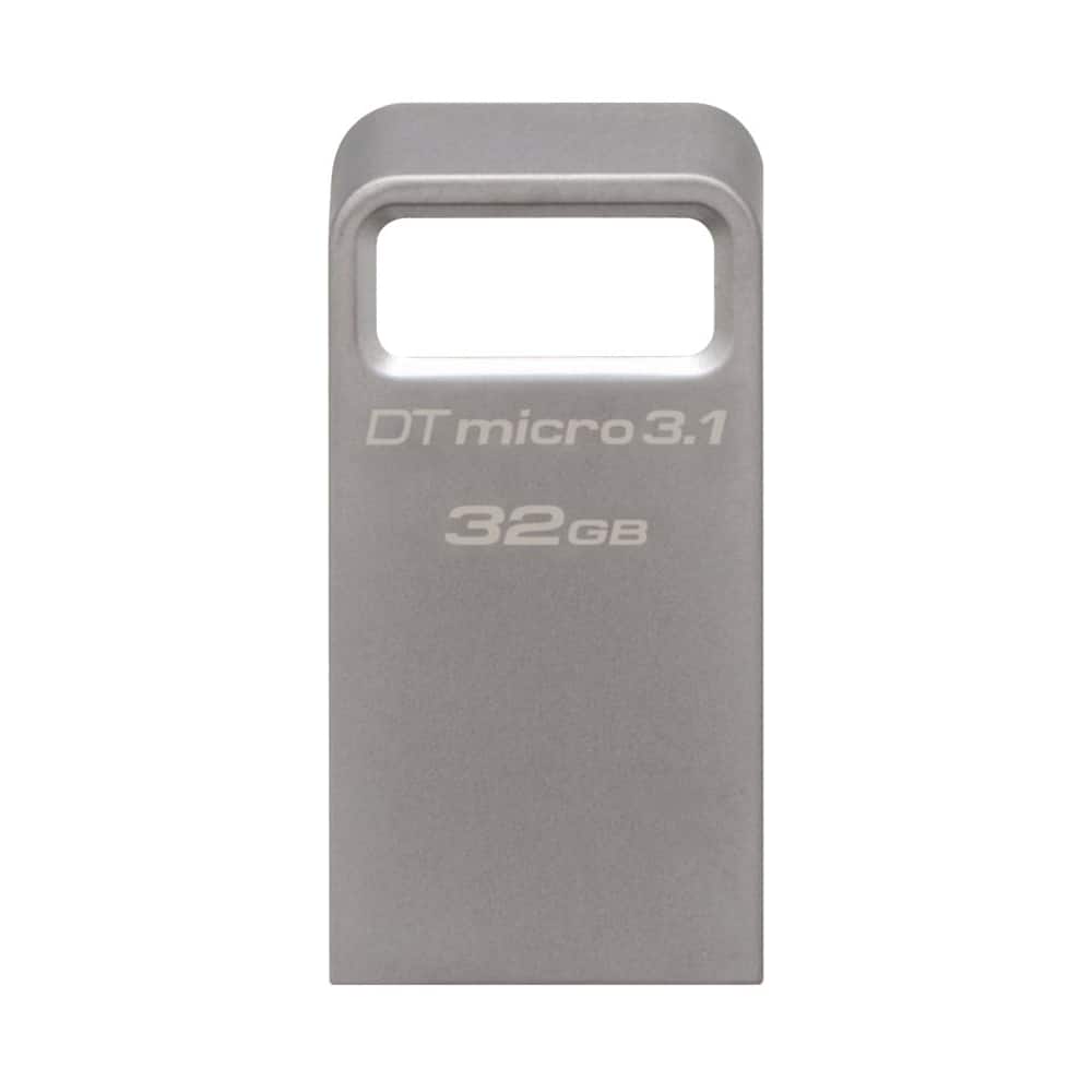 Customer Reviews: Kingston DataTraveler Micro 32GB USB 3.1 Flash Drive  Silver DTMC3/32GB - Best Buy