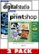 Front Detail. Broderbund - Media Shop Digital Studio 2/The Print Shop Essentials 15 - Windows.