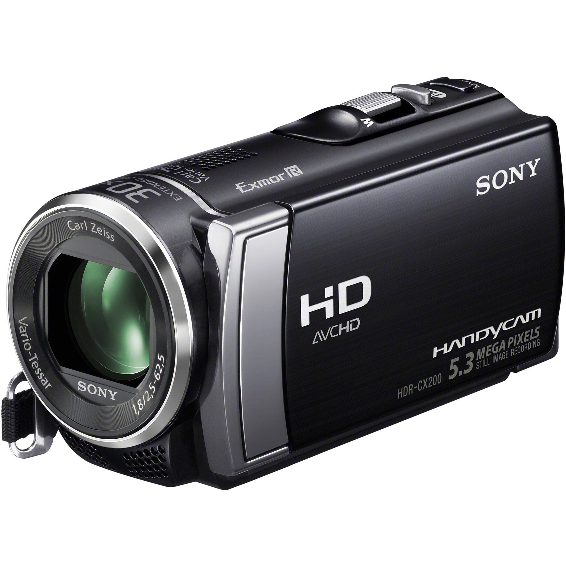 sony handycam video format