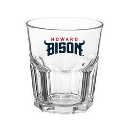 Indigo Falls - Howard Bison 13oz. Hexagon Rock Glass - Multicolor