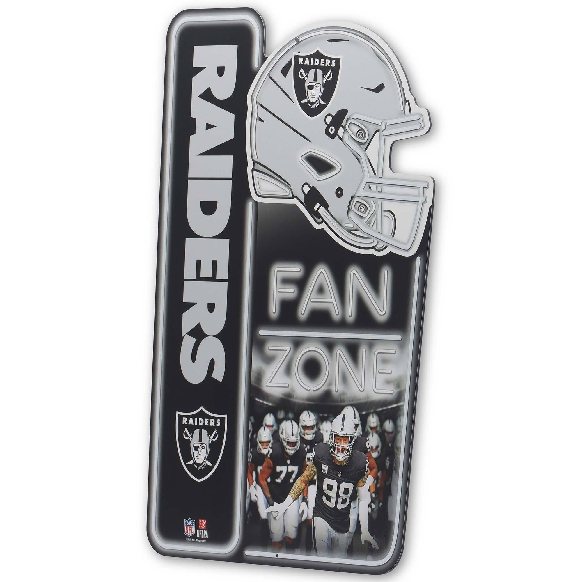 RAIDERS  
FAN ZONE  

RAIDERS  
98  

NFL  
NFLPA