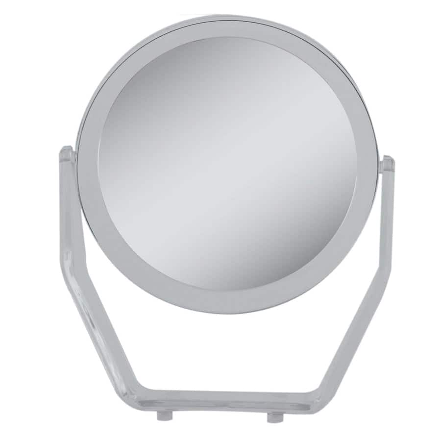 Zadro - Countertop Makeup Mirror with 5X/1X Magnifications & Swiveling 6.5-inch Dia. Head - Clear price history on PriceWatchPro