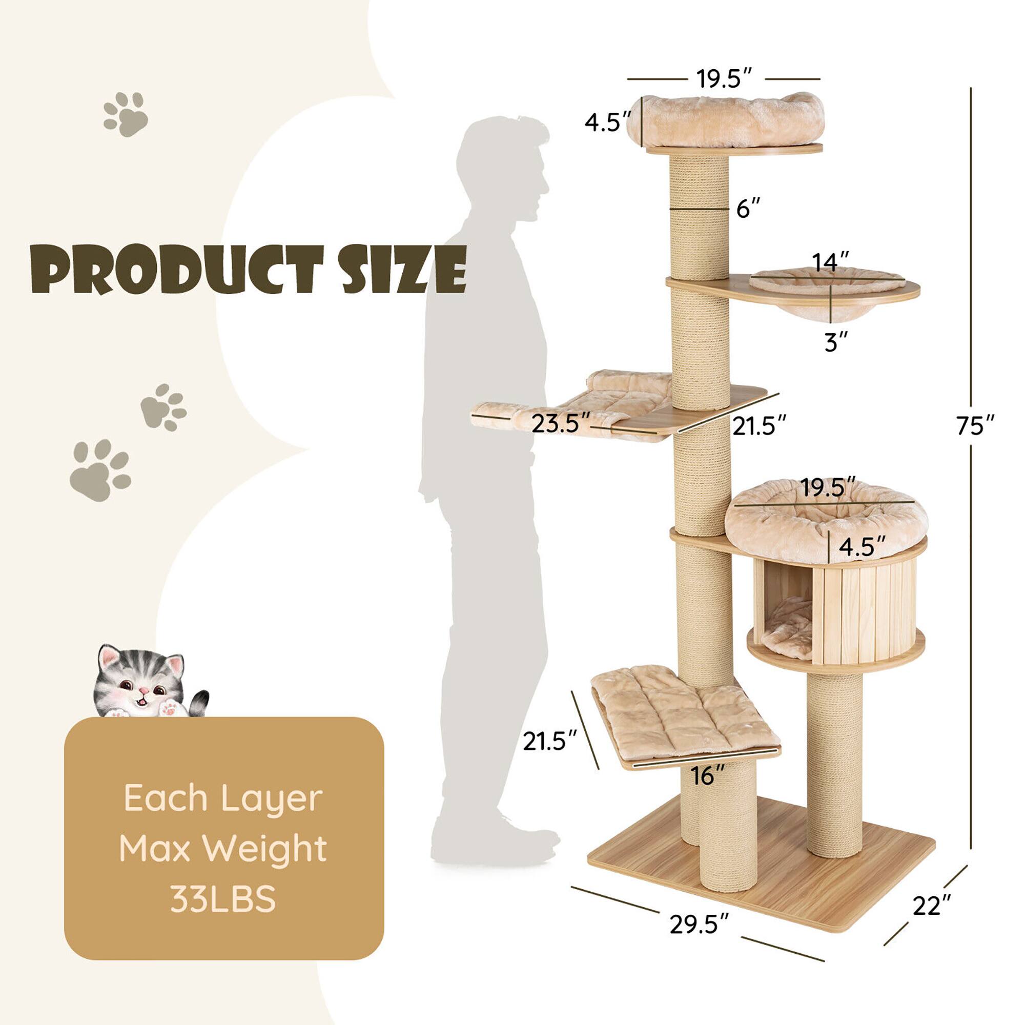 4.5"  
19.5"  
PRODUCT SIZE  
6"  
14" 3"  
23.5"  
21.5"  
75"  
19.5"  
4.5"  
Each Layer Max Weight 33LBS  
21.5"  
16" 29.5"  
22"