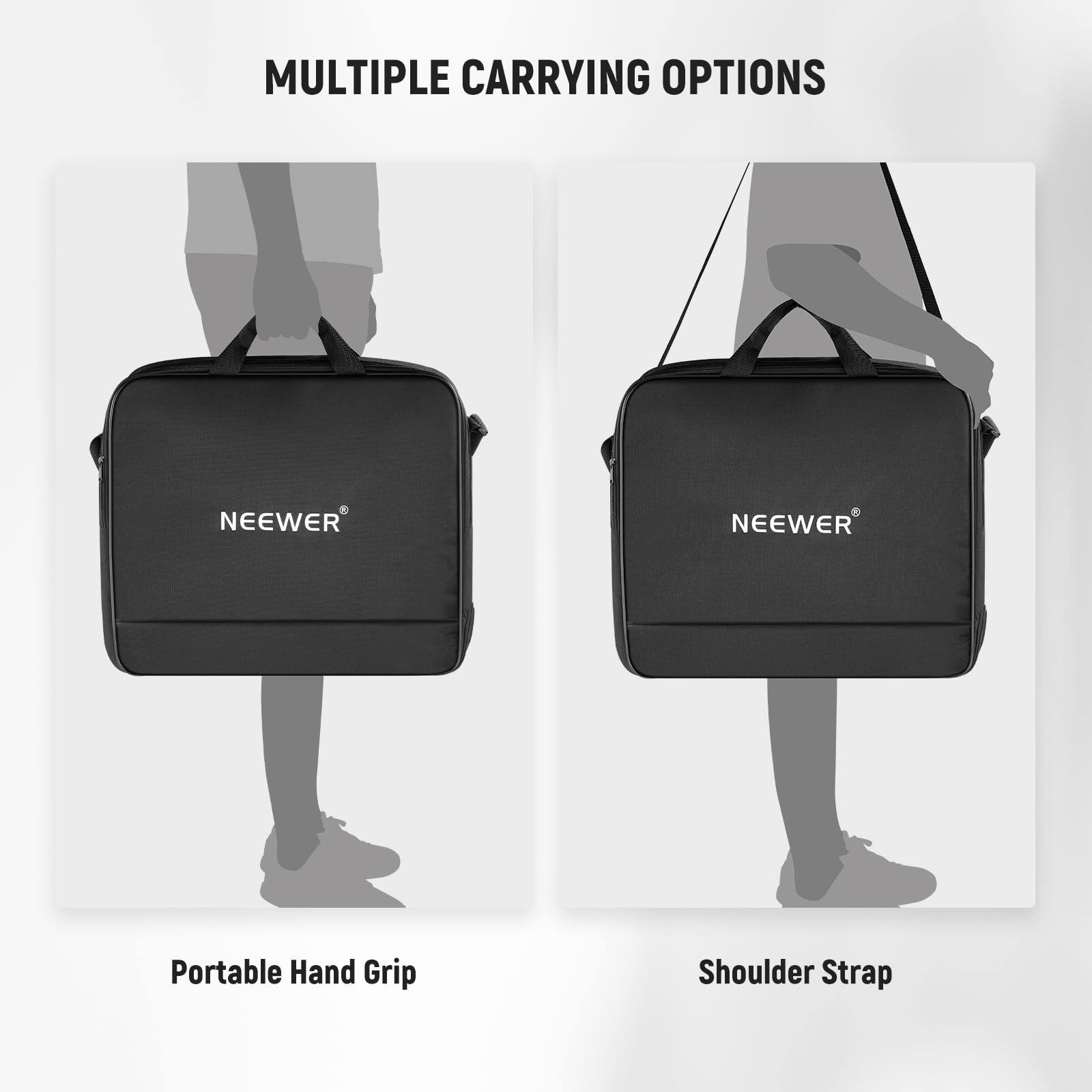MULTIPLE CARRYING OPTIONS

NEEWER® Portable Hand Grip

NEEWER® Shoulder Strap