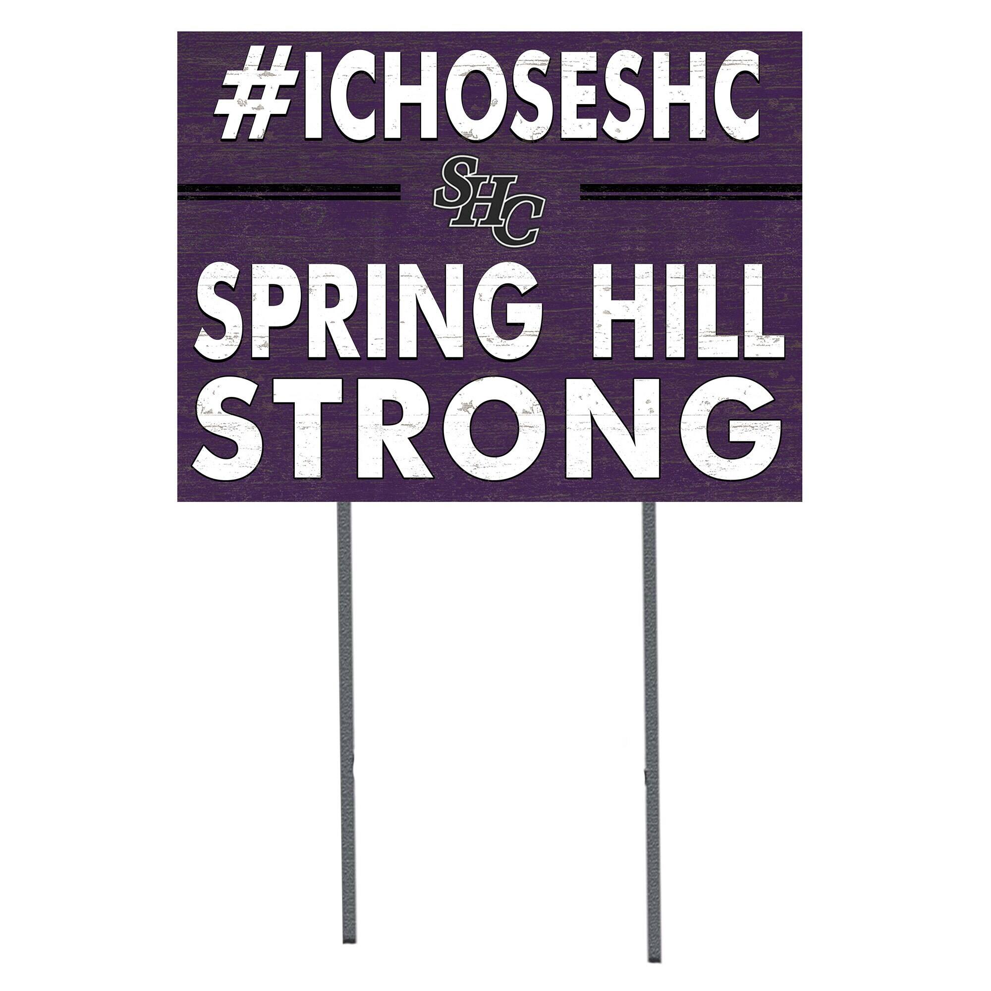 Spring Hill Badgers 18" x 24" I Chose Yard Sign