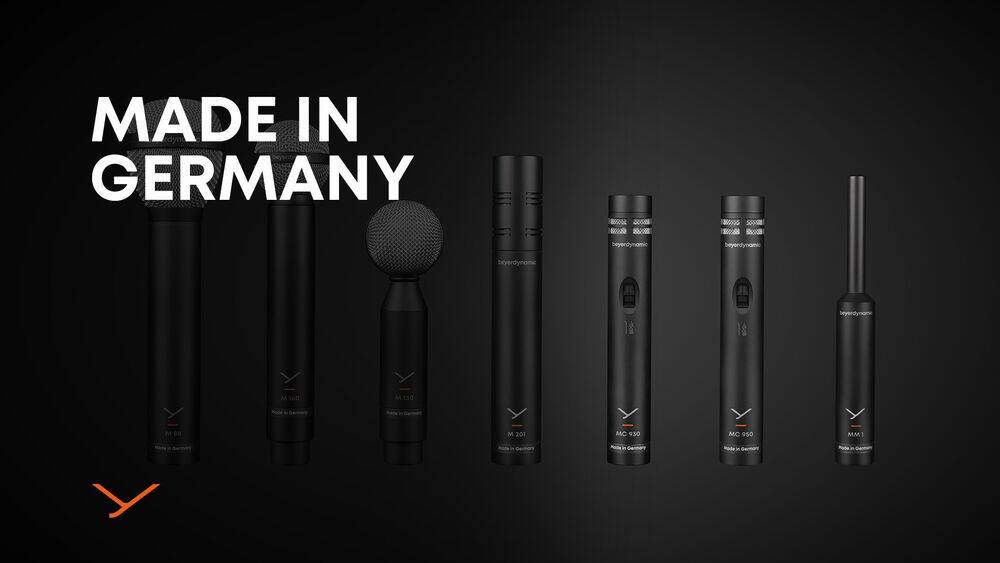 MADE IN GERMANY  
beyerdynamic  
M 201 MC  
MC 930  
MC 950  
MM 1