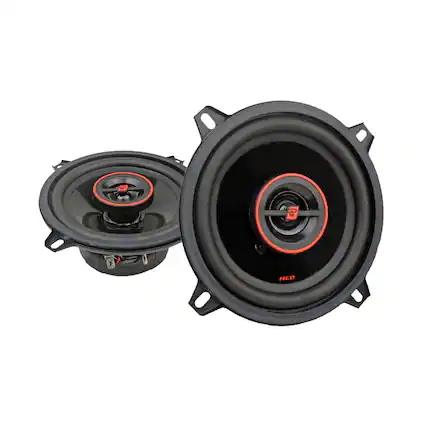 Front. Cerwin Vega - Cerwin-Vega- H752 - HED Series 5.25" 2-Way Coaxial Speakers - Black and Red.