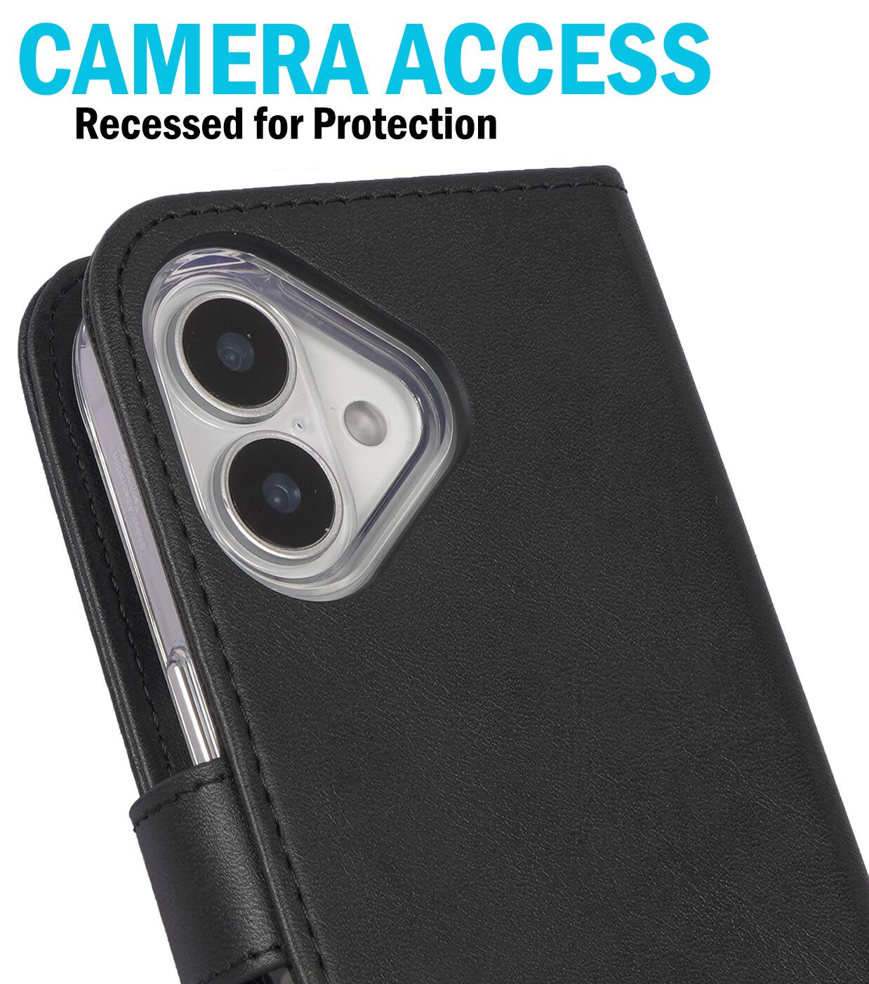 CAMERA ACCESS  
Recessed for Protection