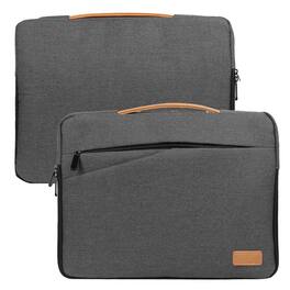 Kitcheniva - Padded Sleeve Case Cover Carrying Bag For 15" Laptop - Dark Gray
