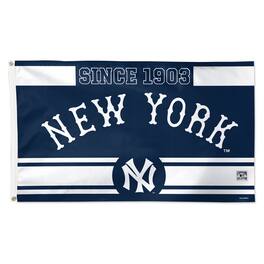 WinCraft - New York Yankees 3' x 5' Single-Sided Franchise Establishment Deluxe Flag - Multicolor