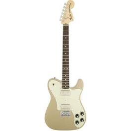 Fender - Artist Series Chris Shiflett Telecaster Deluxe Electric Guitar, Gold