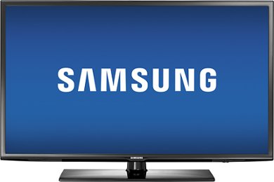 Samsung - 40" Class (40" Diag.) - LED - 1080p - Smart - HDTV - Black - Larger Front