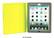 Front Standard. Samsonite - Portfolio Case for Apple® iPad® 2 - Gunmetal/Volt Green.