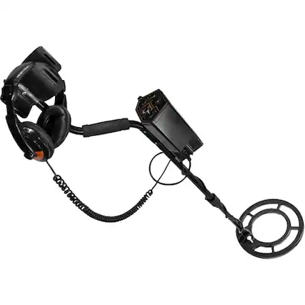 Front. Barska - Premiere Edition Metal Detector - Black.