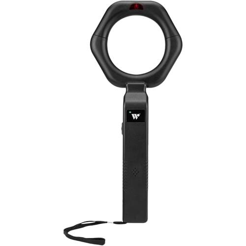Front. Barska - Hand Held Metal Detector with Wrist Strap for Adults and Kids Compact and Lightweight - Black.