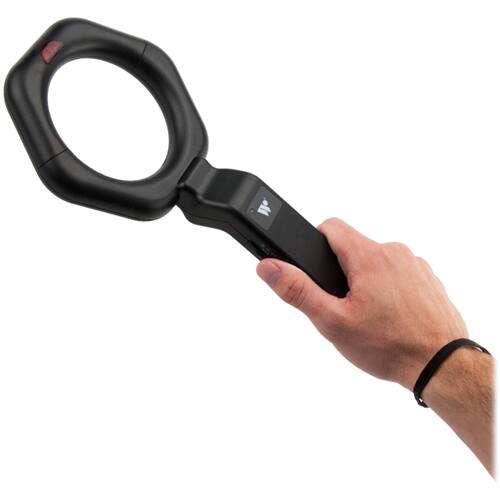 Alt View 12. Barska - Hand Held Metal Detector with Wrist Strap for Adults and Kids Compact and Lightweight - Black.