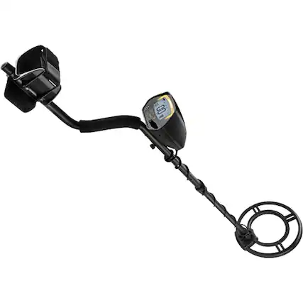 Front. Barska - Pursuit-200 Metal Detector - Black.