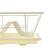 Alt View 1. Sweet Home Collection - Steel 3-Piece Large Countertop Dish Drainer with Drain Board & Utensil Holder - Yellow.